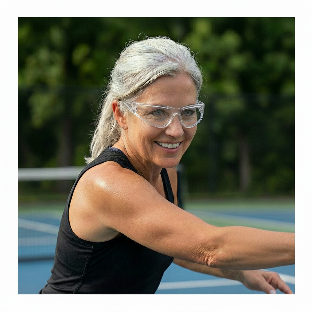 Crystal Pickleball Shield by Dink Eyewear