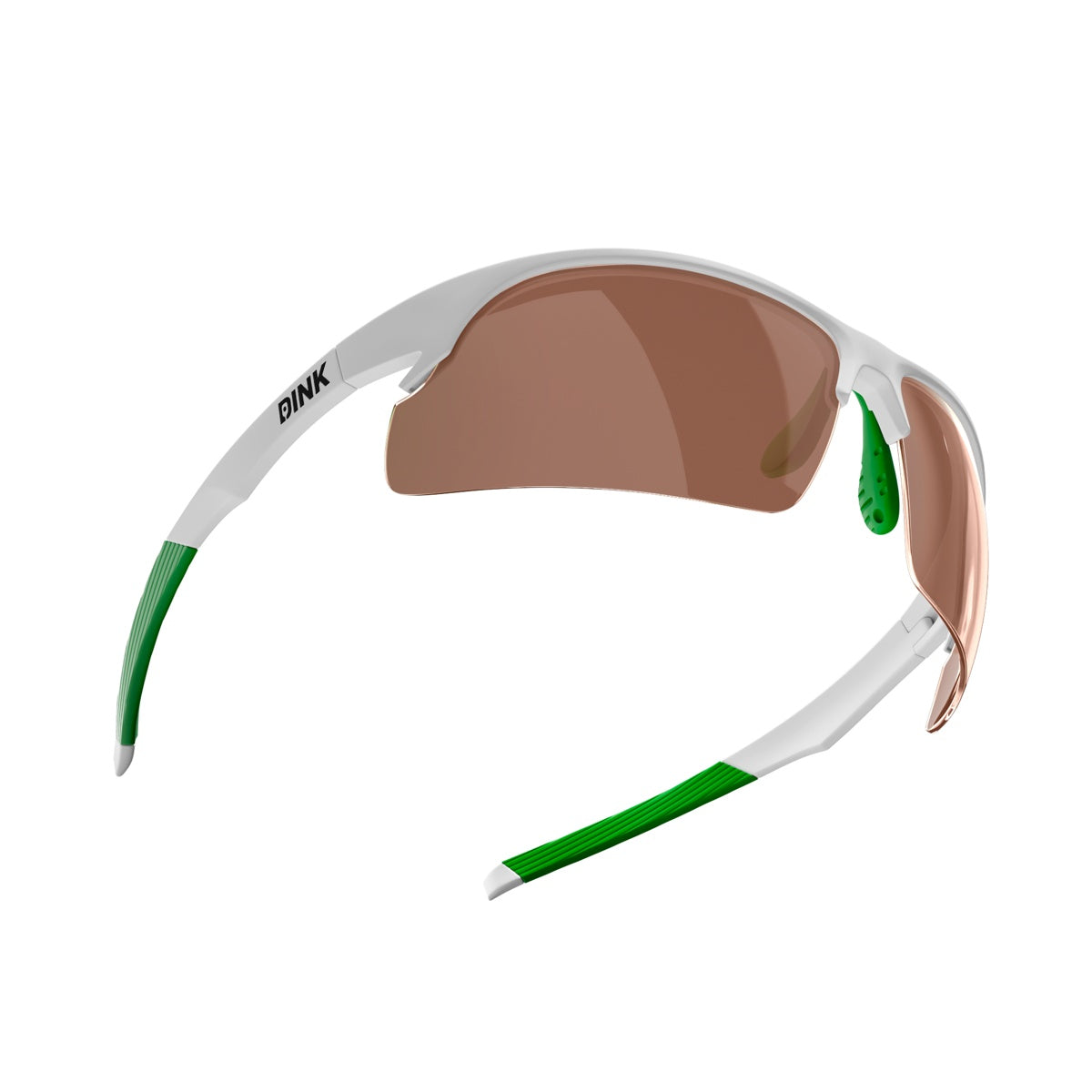 Daytona Sunglasses - White/Green