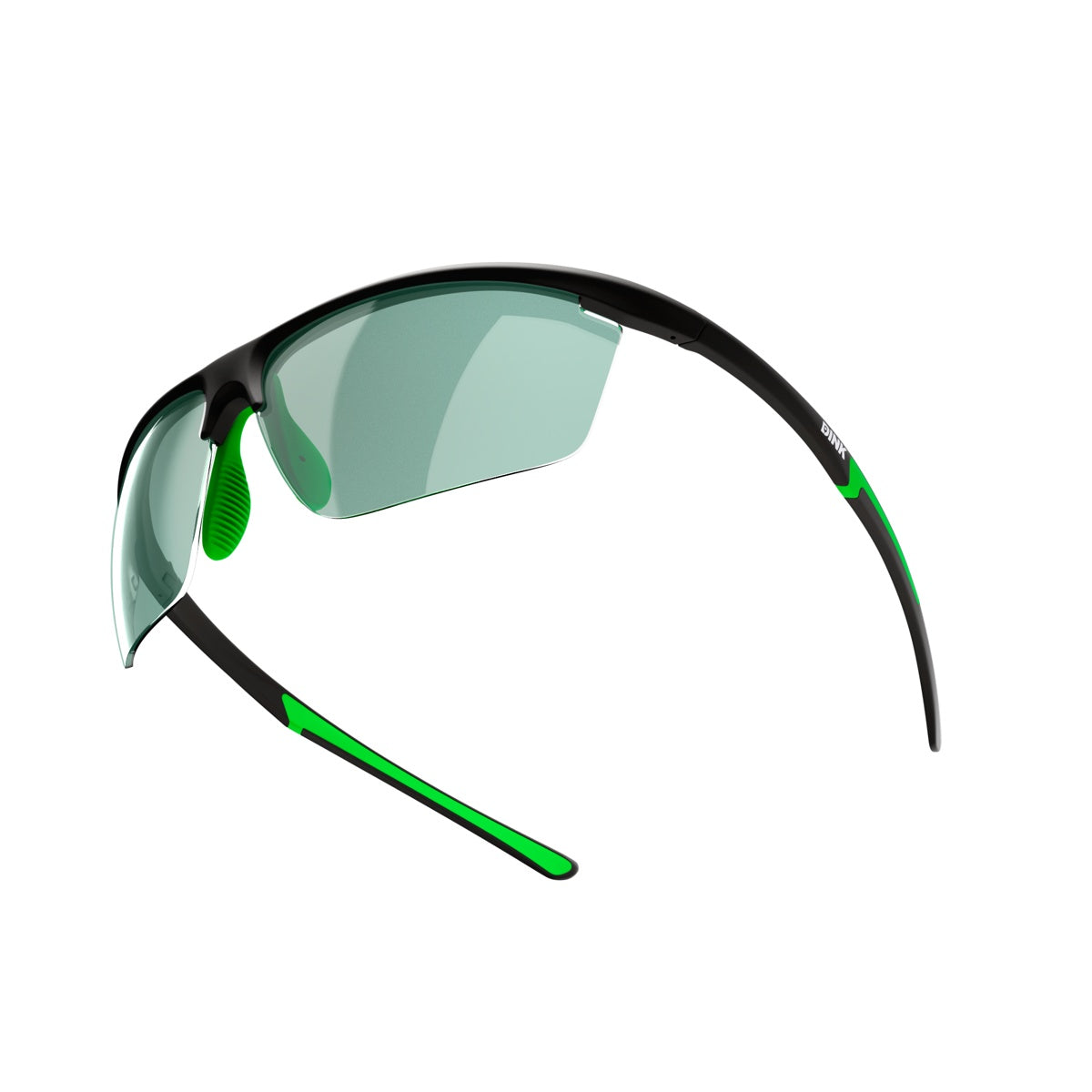 Daytona Petite Sunglasses - Black/Green