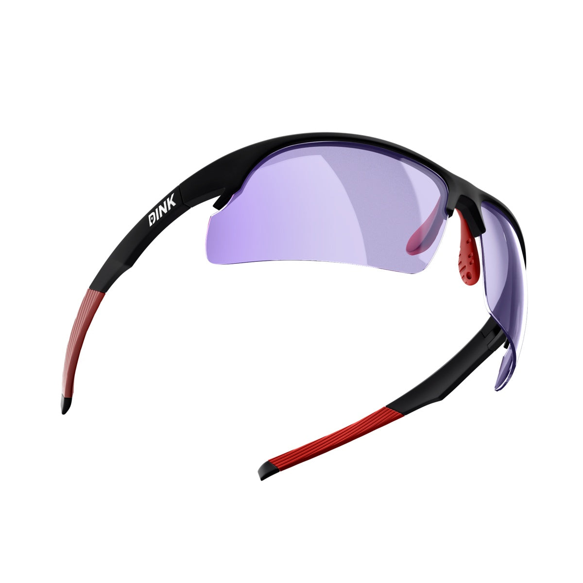 Daytona Pickleball Sunglasses - Black/Red