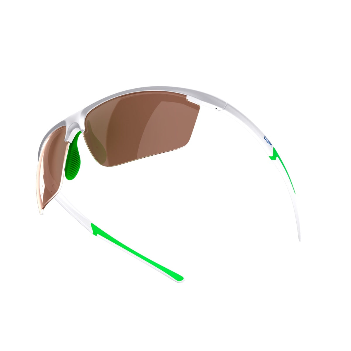 Daytona Petite Pickleball Sunglasses - White/Green