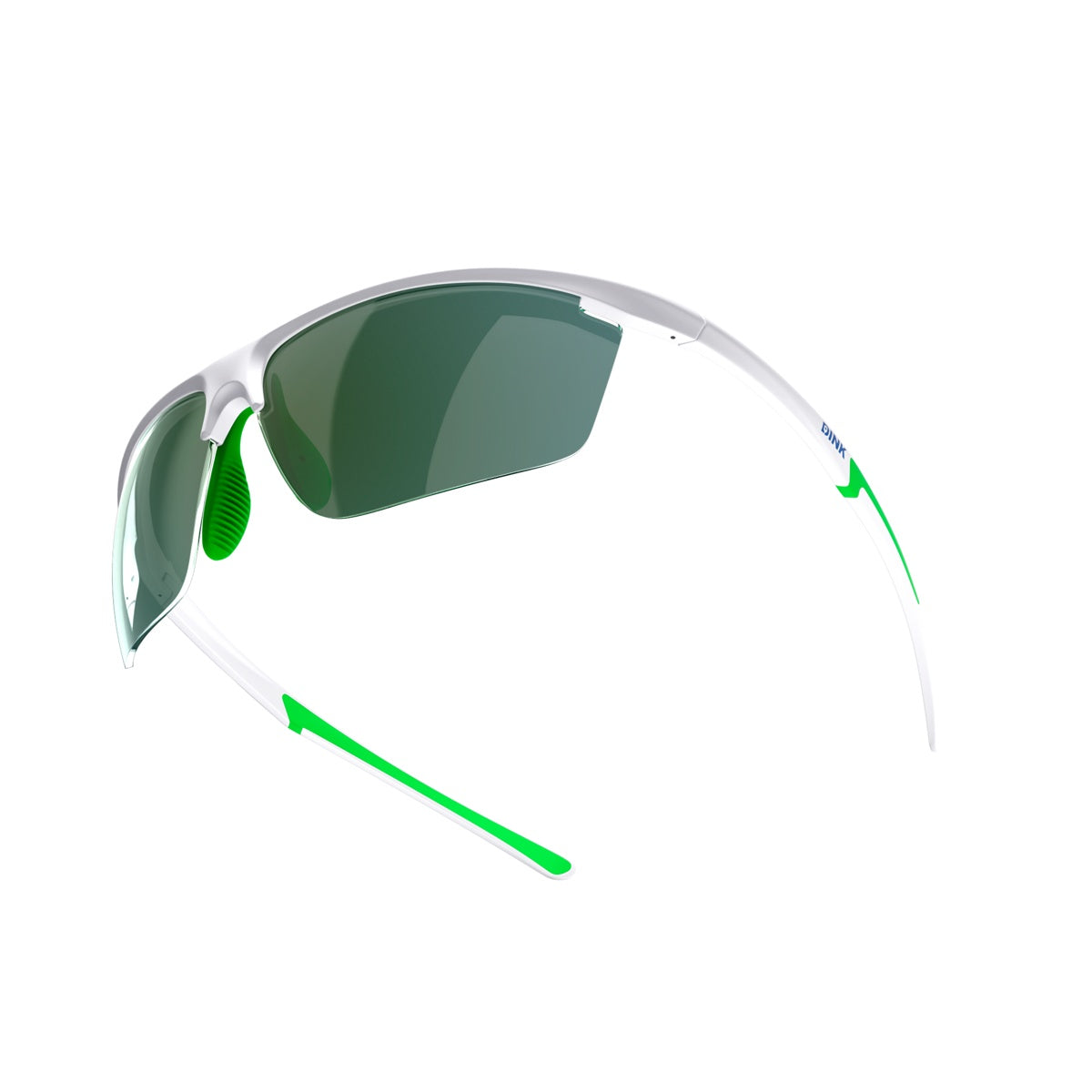 Daytona Petite Pickleball Sunglasses - White/Green