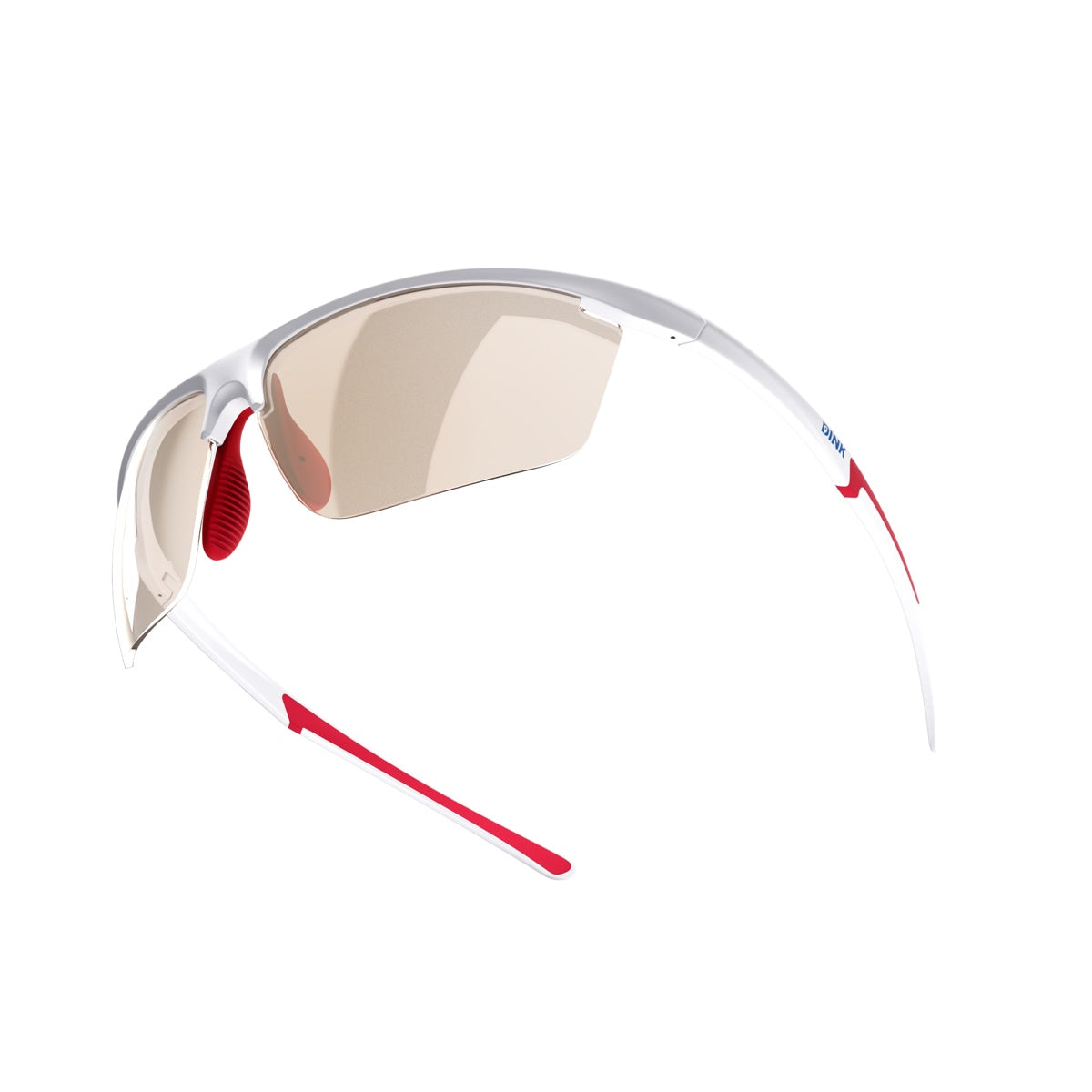 Daytona Petite Pickleball Sunglasses - White/Red