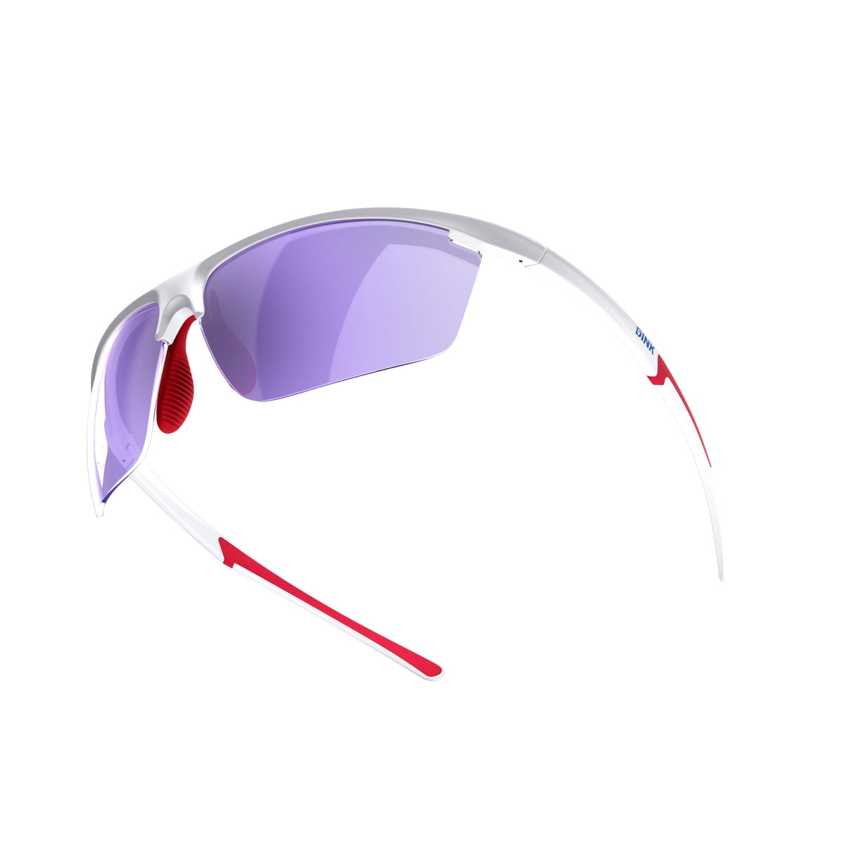 Daytona Petite Pickleball Sunglasses - White/Red