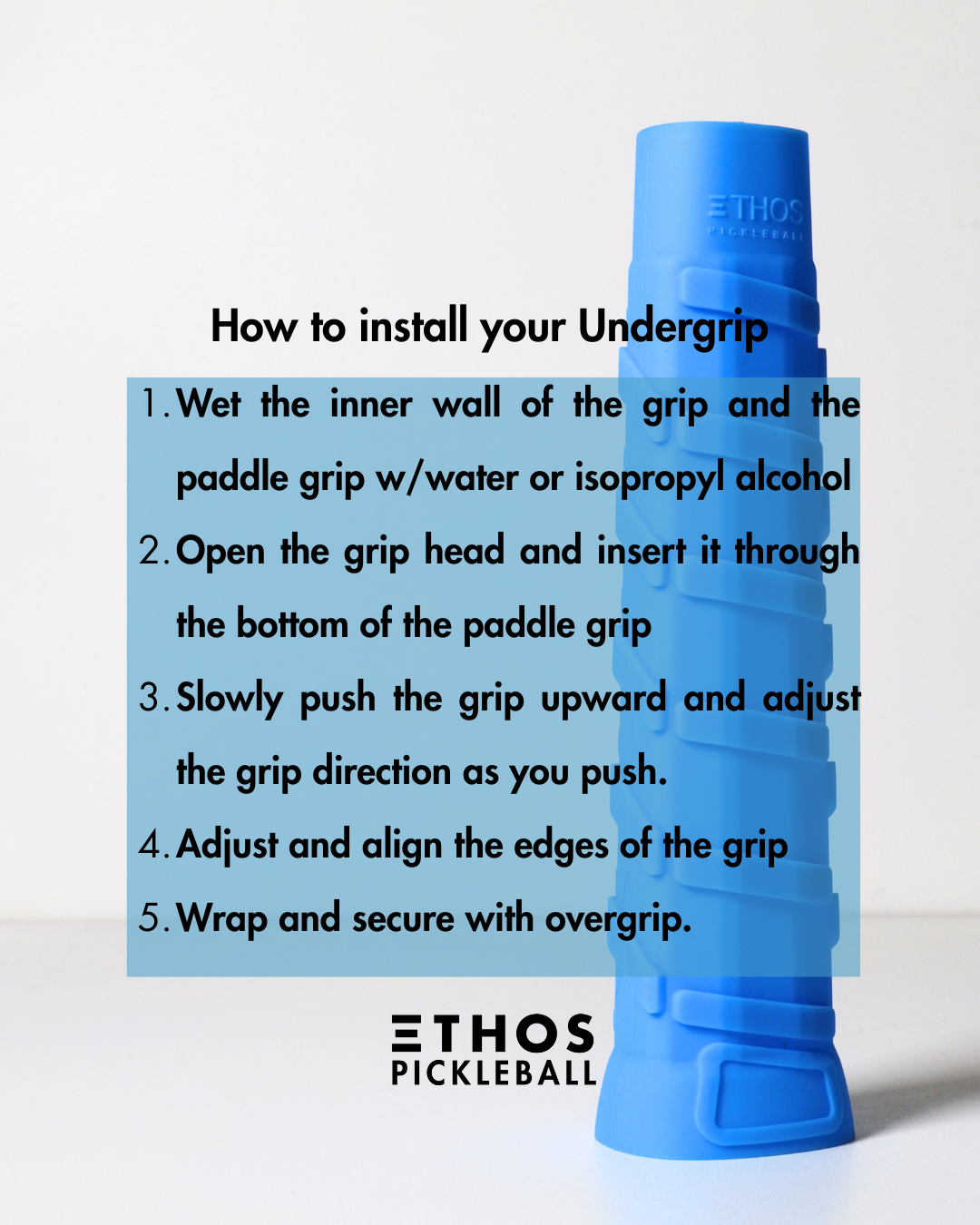 Pro Undergrip - RH-LW (Right Hand Lightweight)