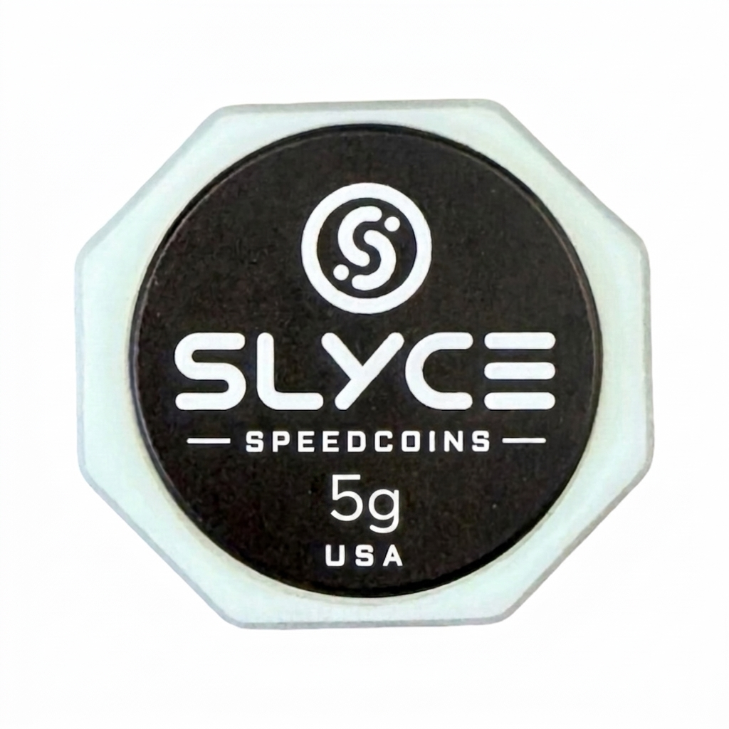 SLYCE SpeedCoins Black Edition - Pickleball Paddle Tuning Handle Weights