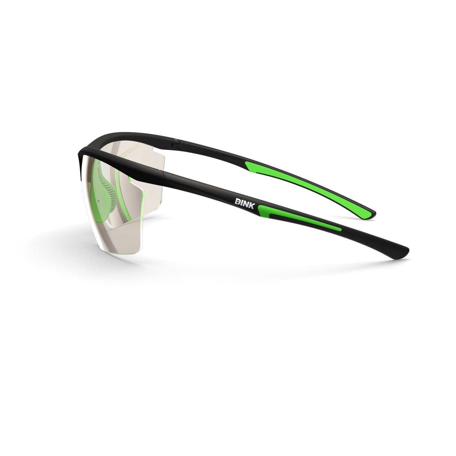 Daytona Petite Large RX Pickleball Sunglasses - Black/Green