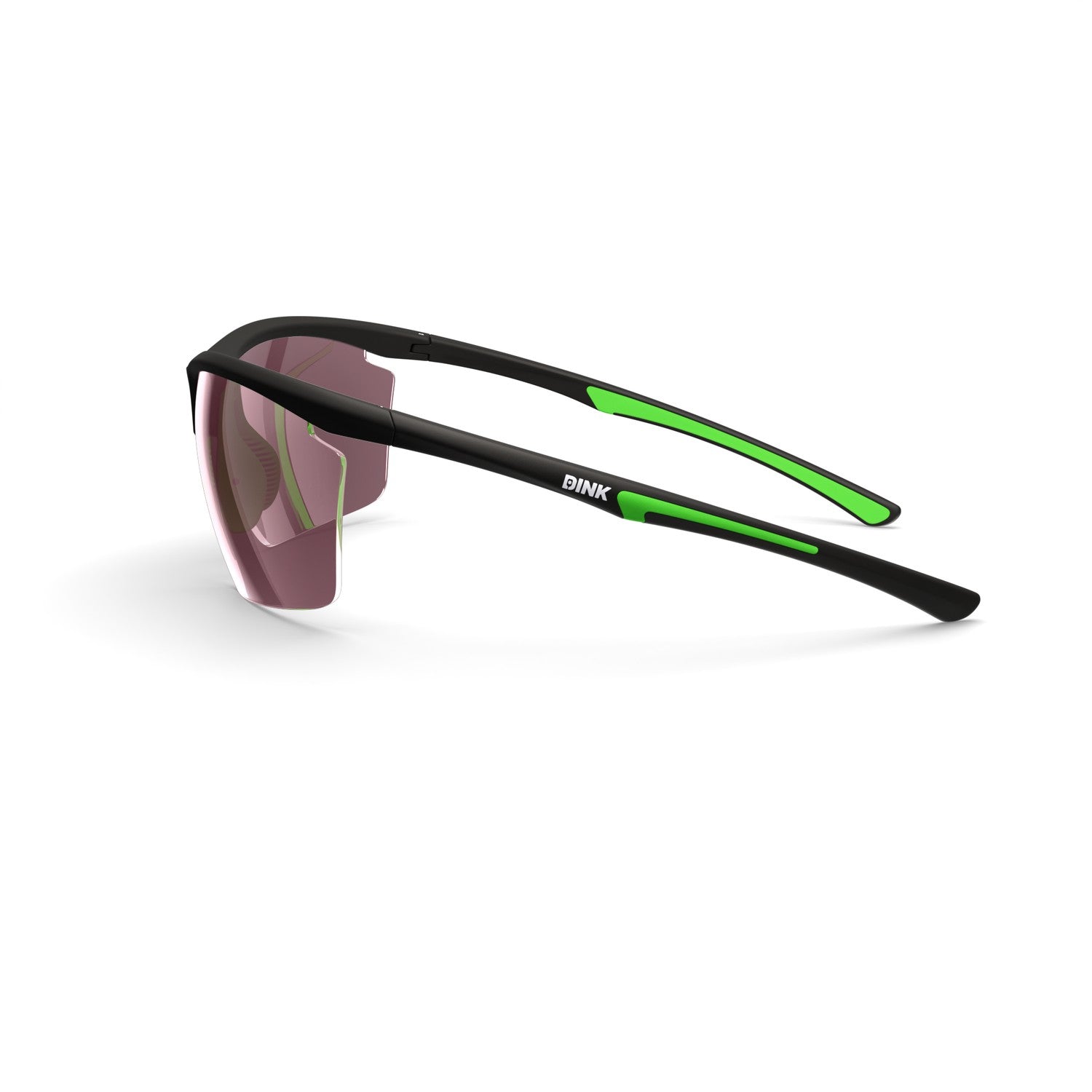 Daytona Petite Large RX Sunglasses - Black/Green