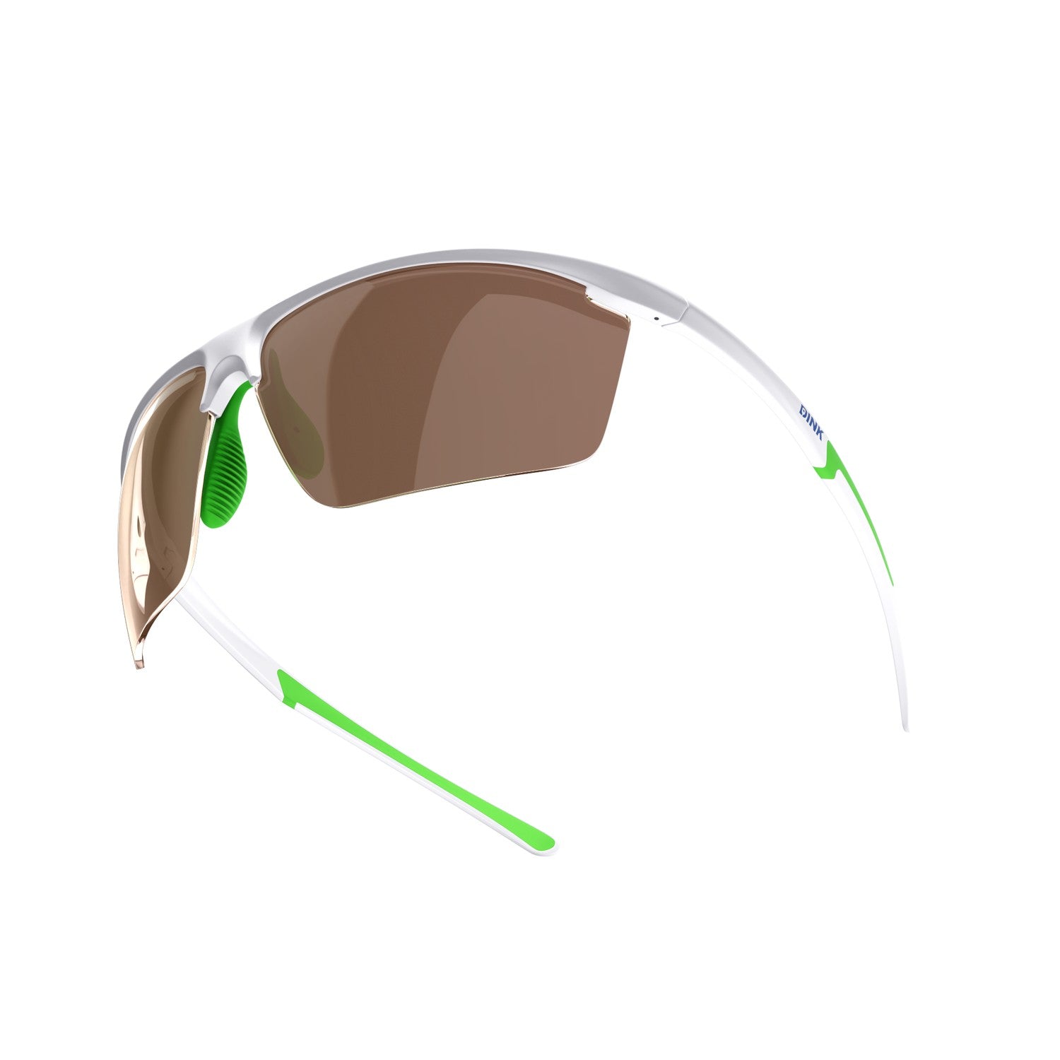 Daytona Petite Large RX Pickleball Sunglasses - White/Green