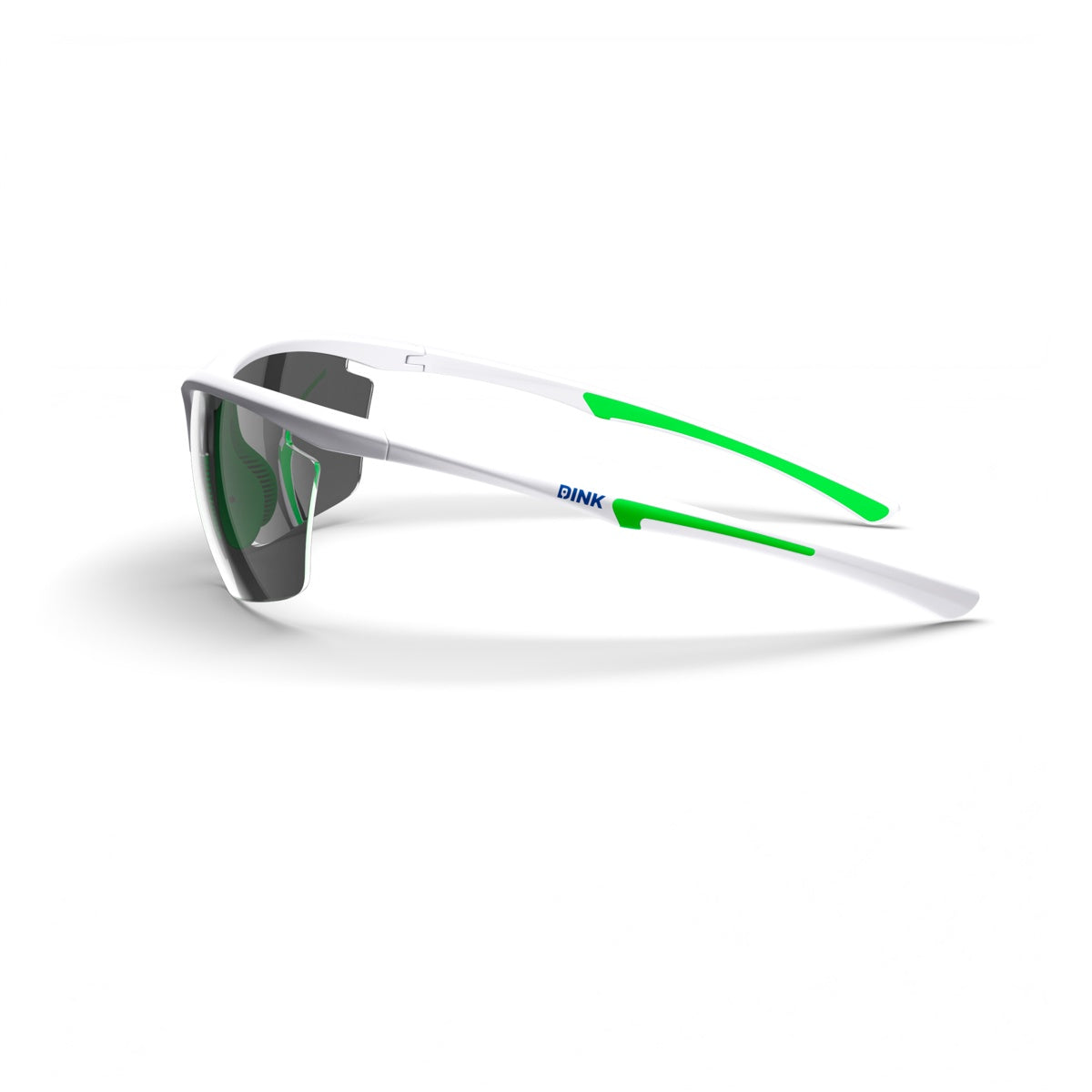 Daytona Petite Pickleball Sunglasses - White/Green