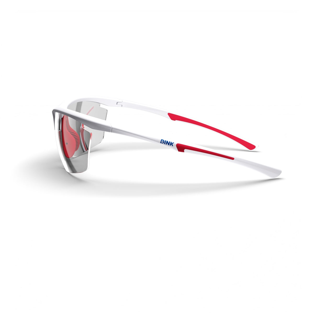 Daytona Petite Pickleball Sunglasses - White/Red