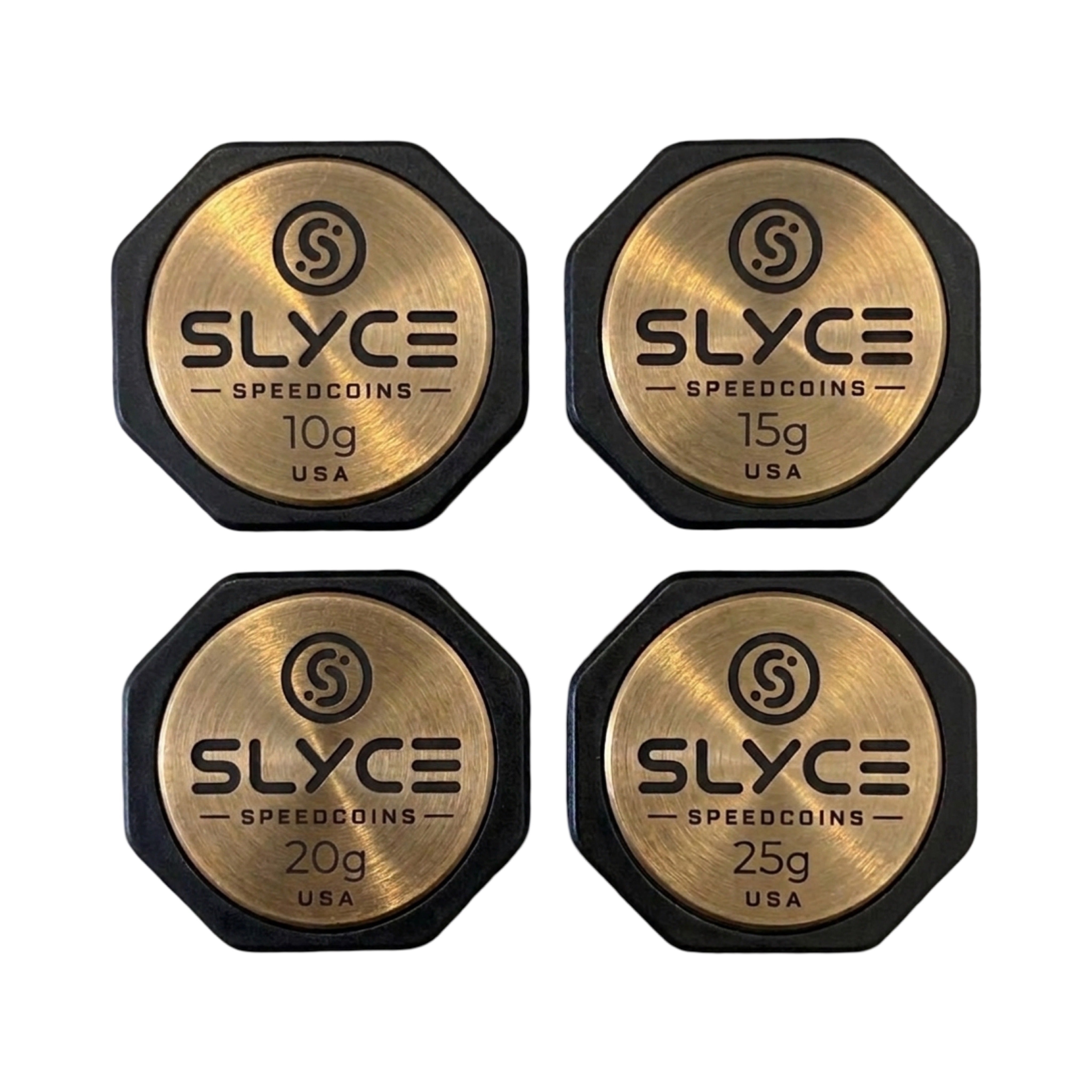 SLYCE SpeedCoins - Pickleball Paddle Handle Tuning Weights