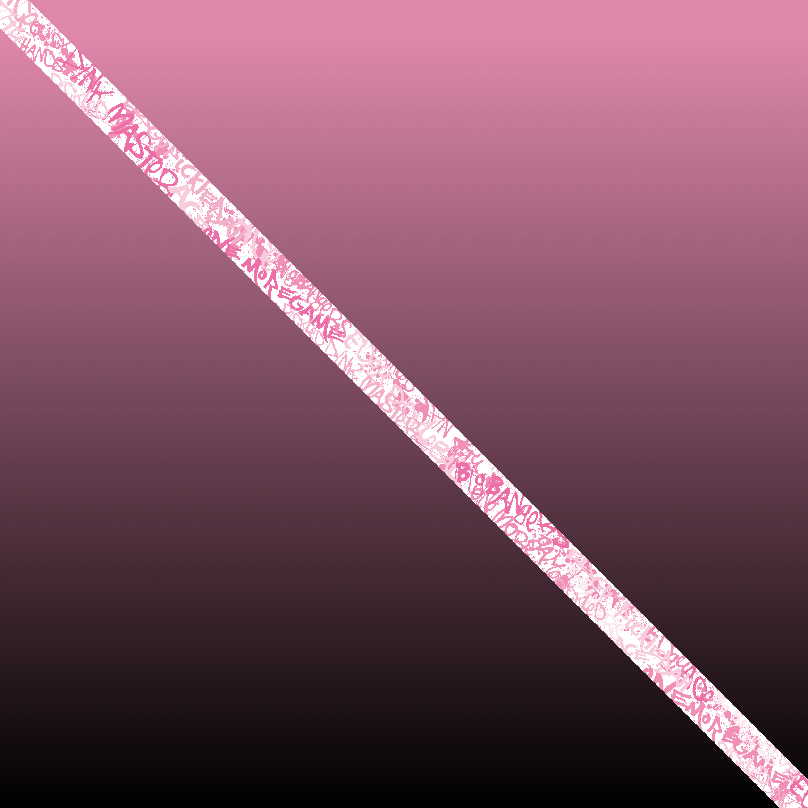Pink Graffiti Edge Tape (3 pack) - Pickleball Paddle Edge Tape
