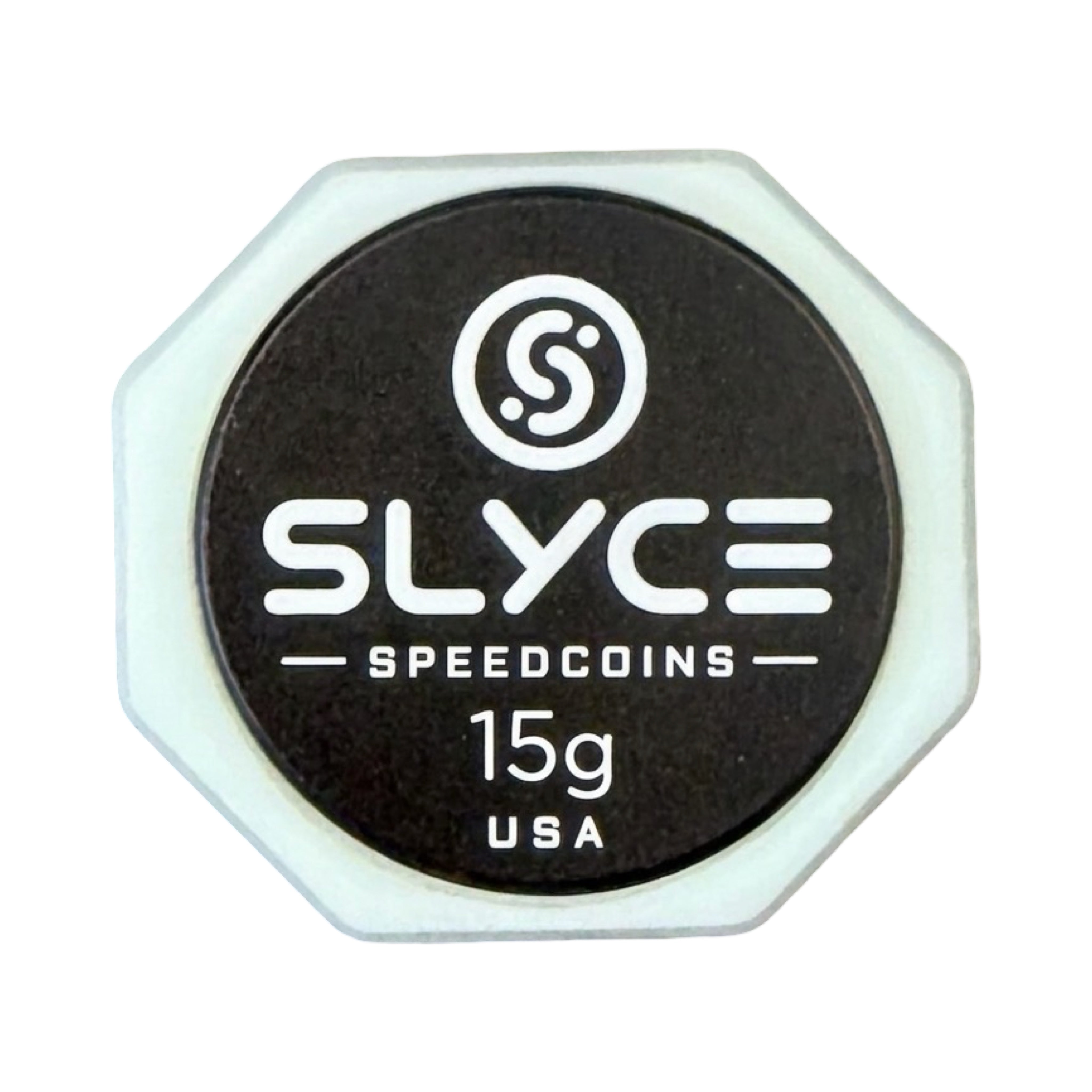 SLYCE SpeedCoins Black Edition - Pickleball Paddle Handle Weights