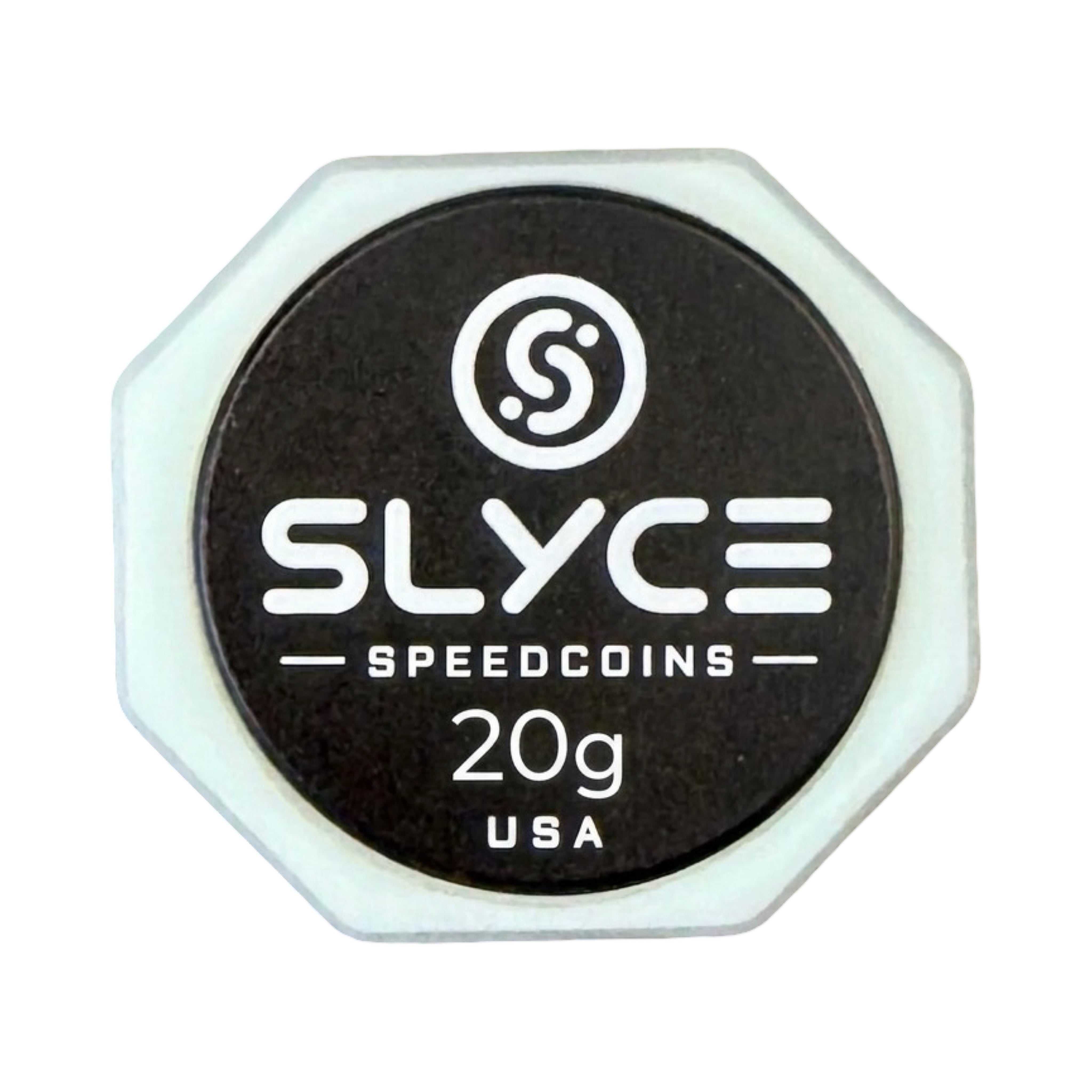 SLYCE SpeedCoins Black Edition - Pickleball Paddle Handle Weights