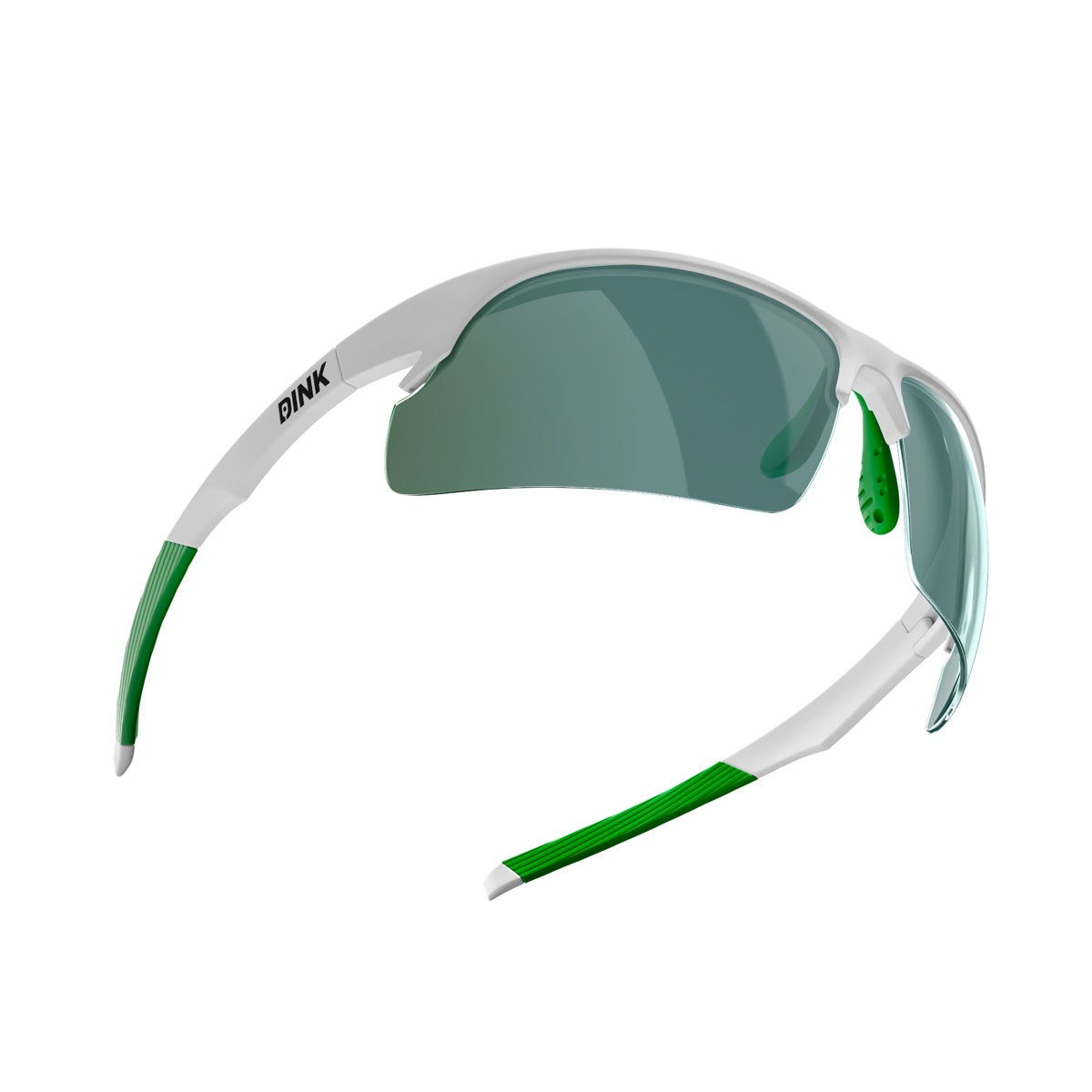 Daytona Sunglasses - White/Green
