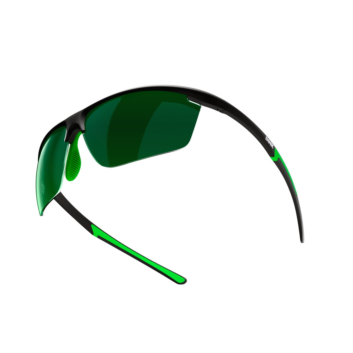 Daytona Petite Sunglasses - Black/Green