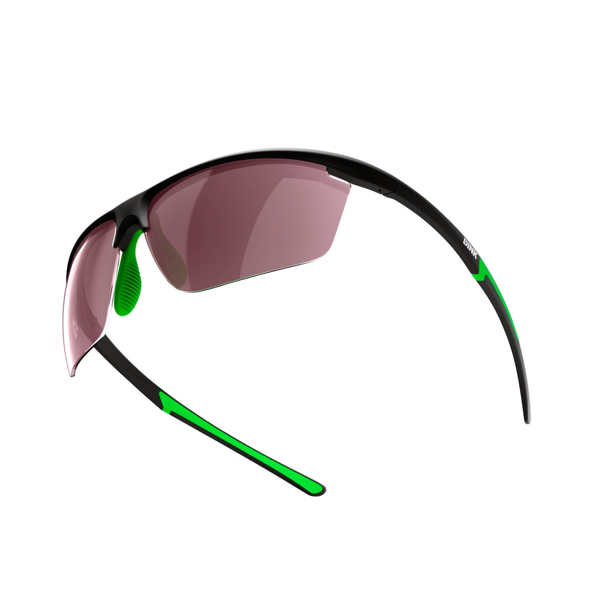 Daytona Petite Sunglasses - Black/Green
