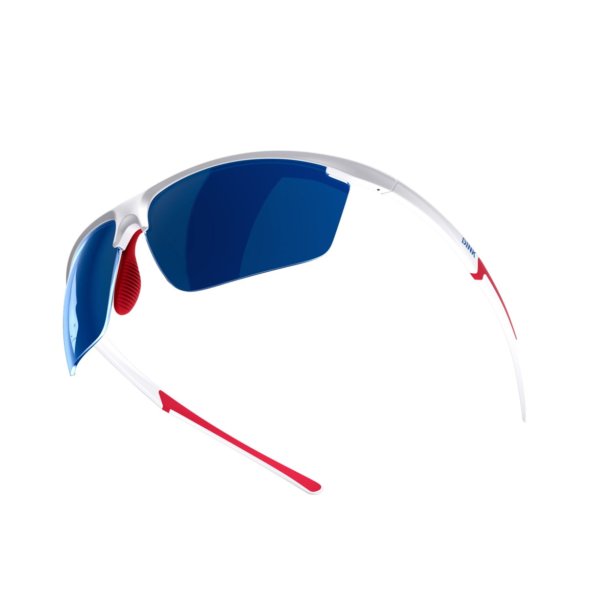 Daytona Petite Pickleball Sunglasses - White/Red