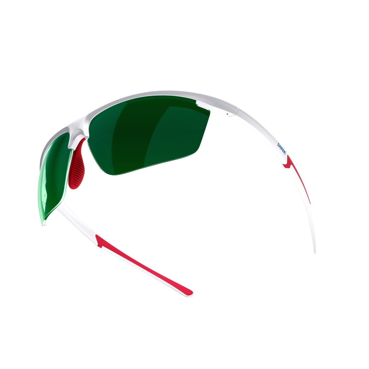 Daytona Petite Pickleball Sunglasses - White/Red