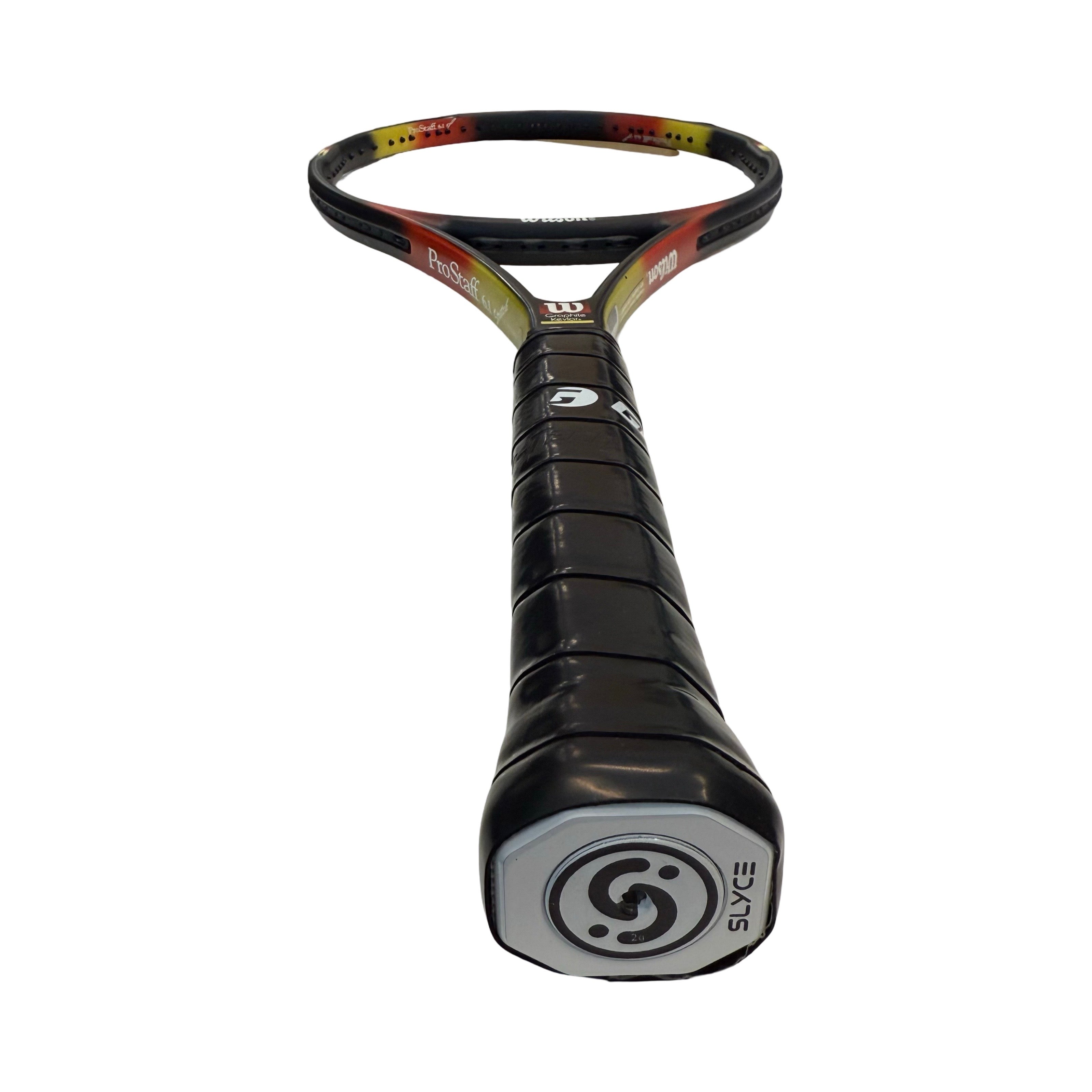 SLYCE Externally Adjustable Weighted Slim Edition SpeedCap for Tennis Rackets