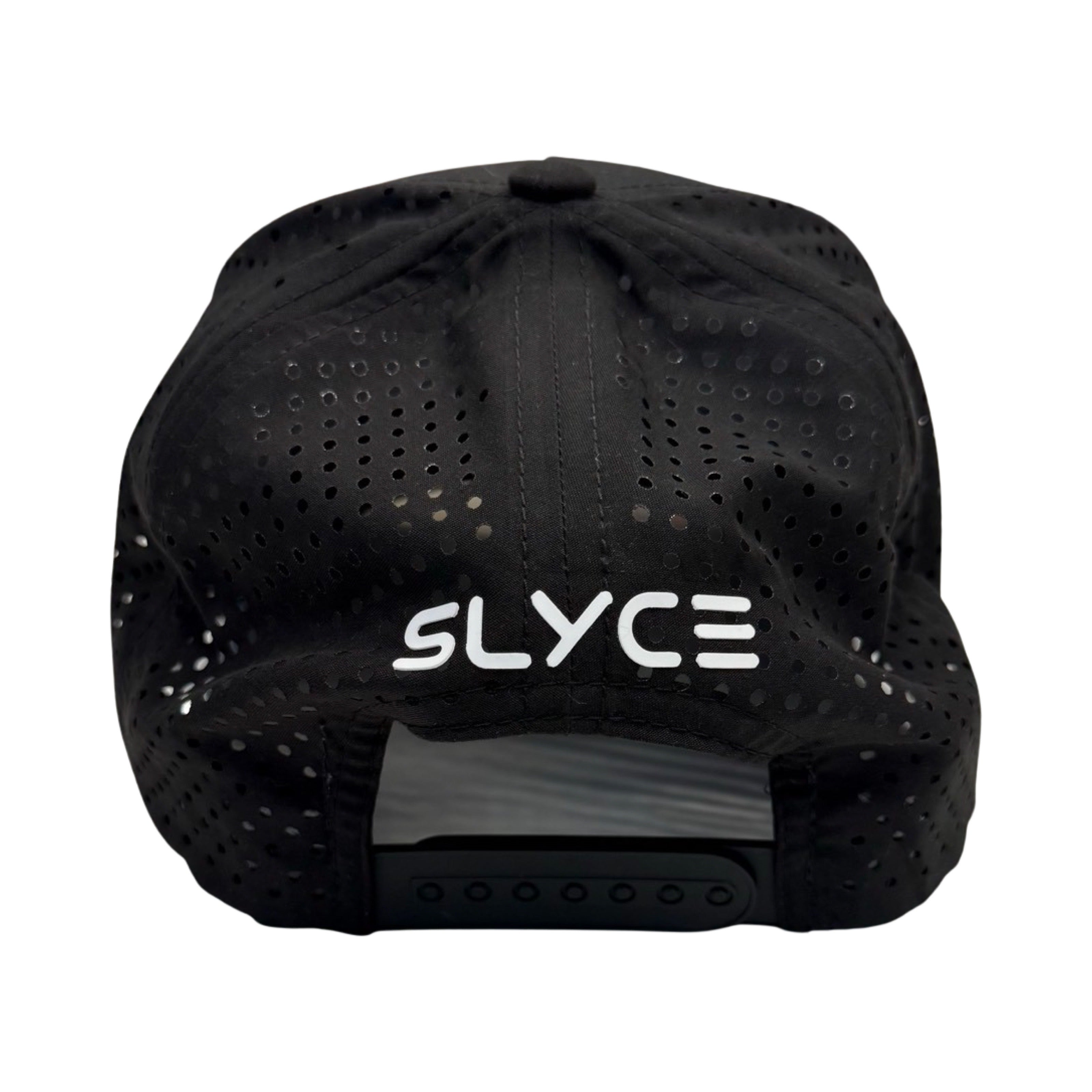 Signature Perforated Performance Hat - Black