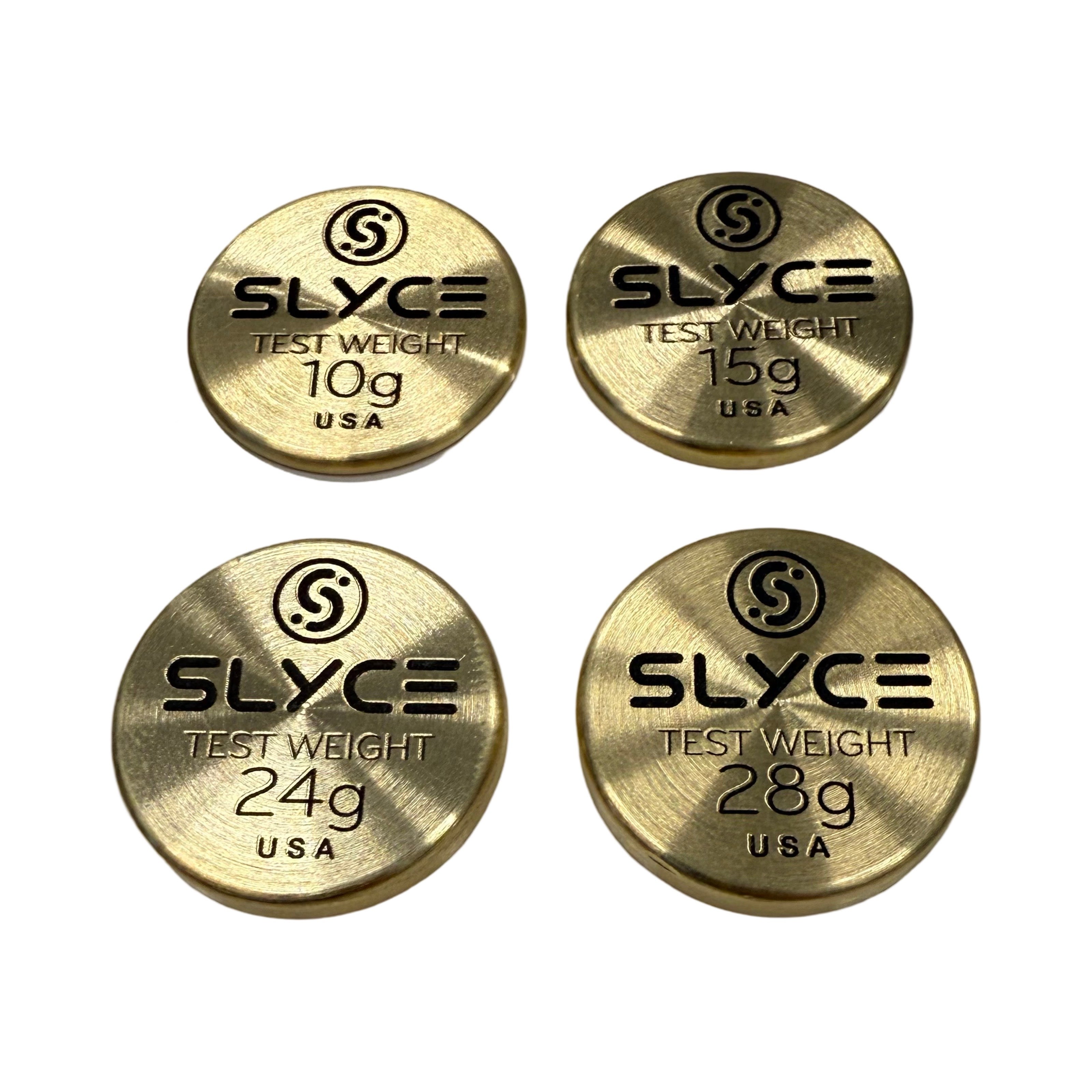 SLYCE SpeedCoins - Test Weights