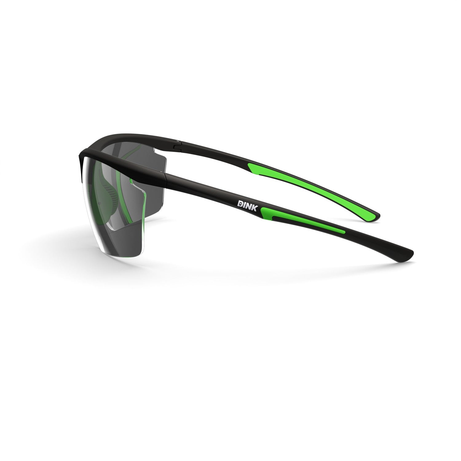 Daytona Petite Large RX Sunglasses - Black/Green