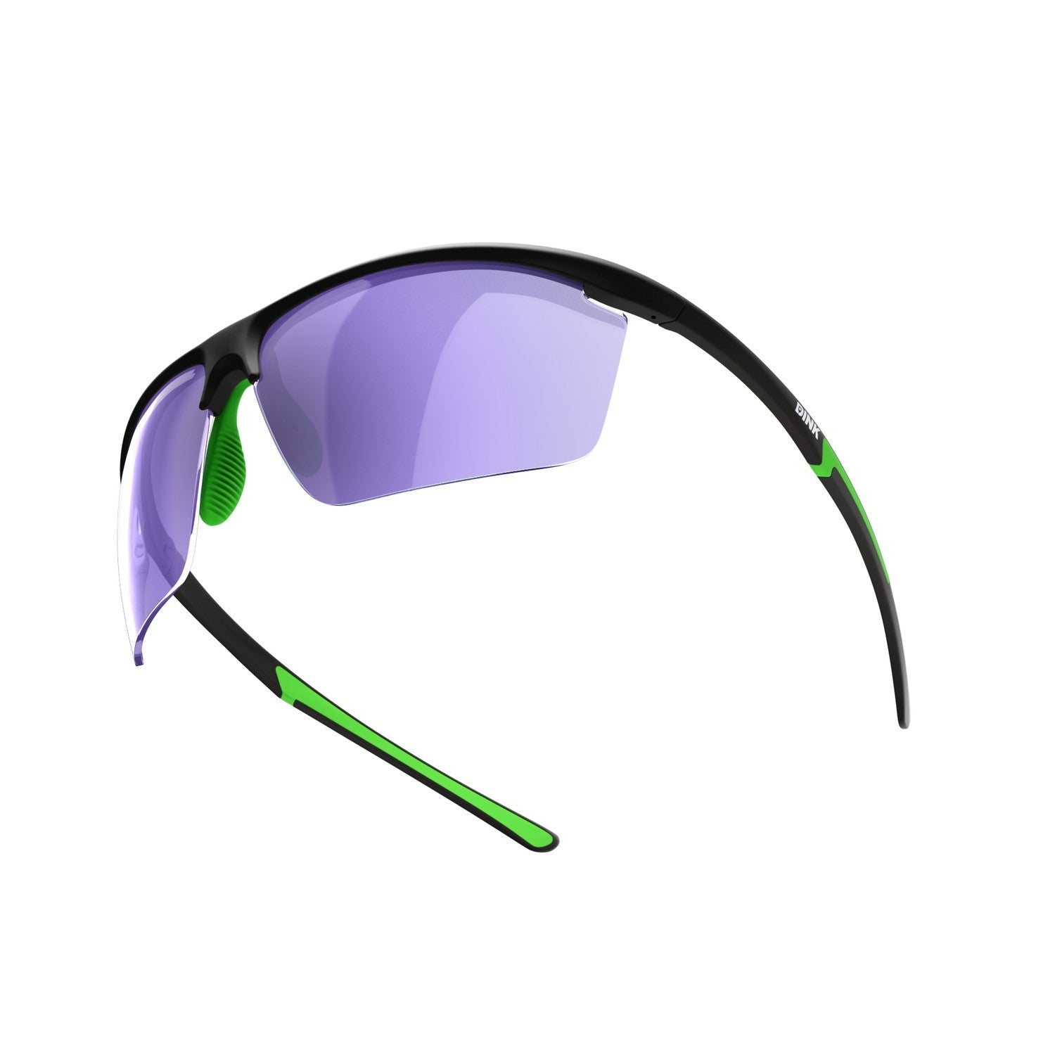 Daytona Petite Large RX Pickleball Sunglasses - Black/Green