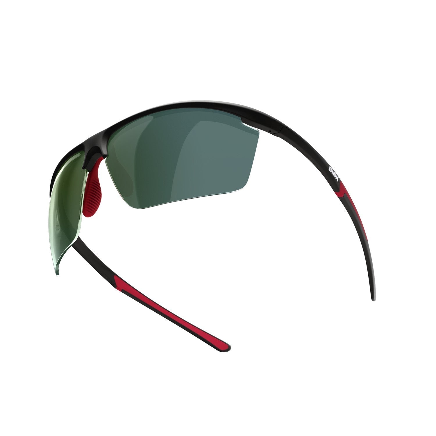 Daytona Petite Large RX Pickleball Sunglasses - Black/Red
