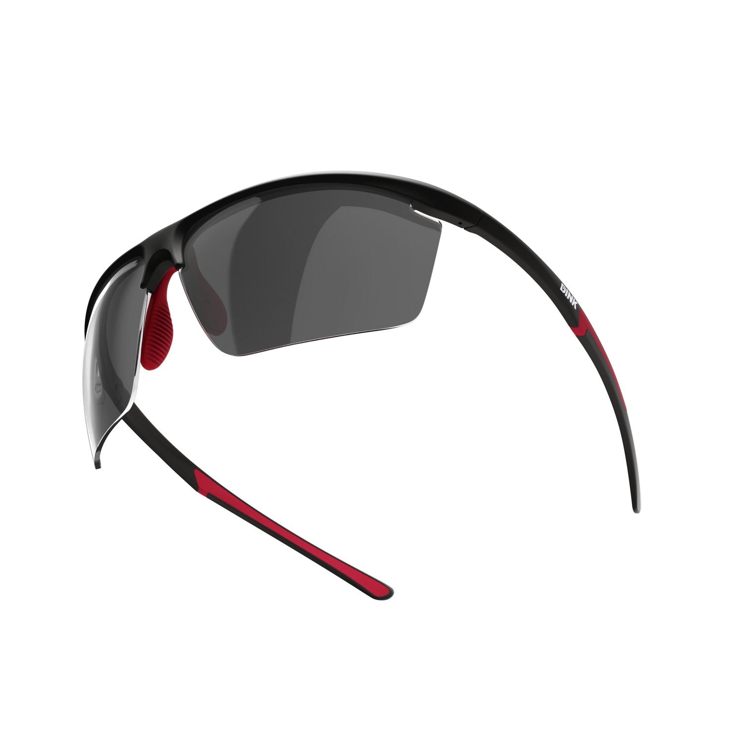Daytona Petite Large RX Sunglasses - Black/Red