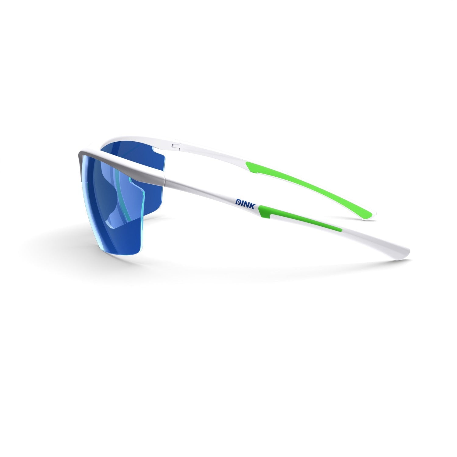Daytona Petite Large RX Pickleball Sunglasses - White/Green