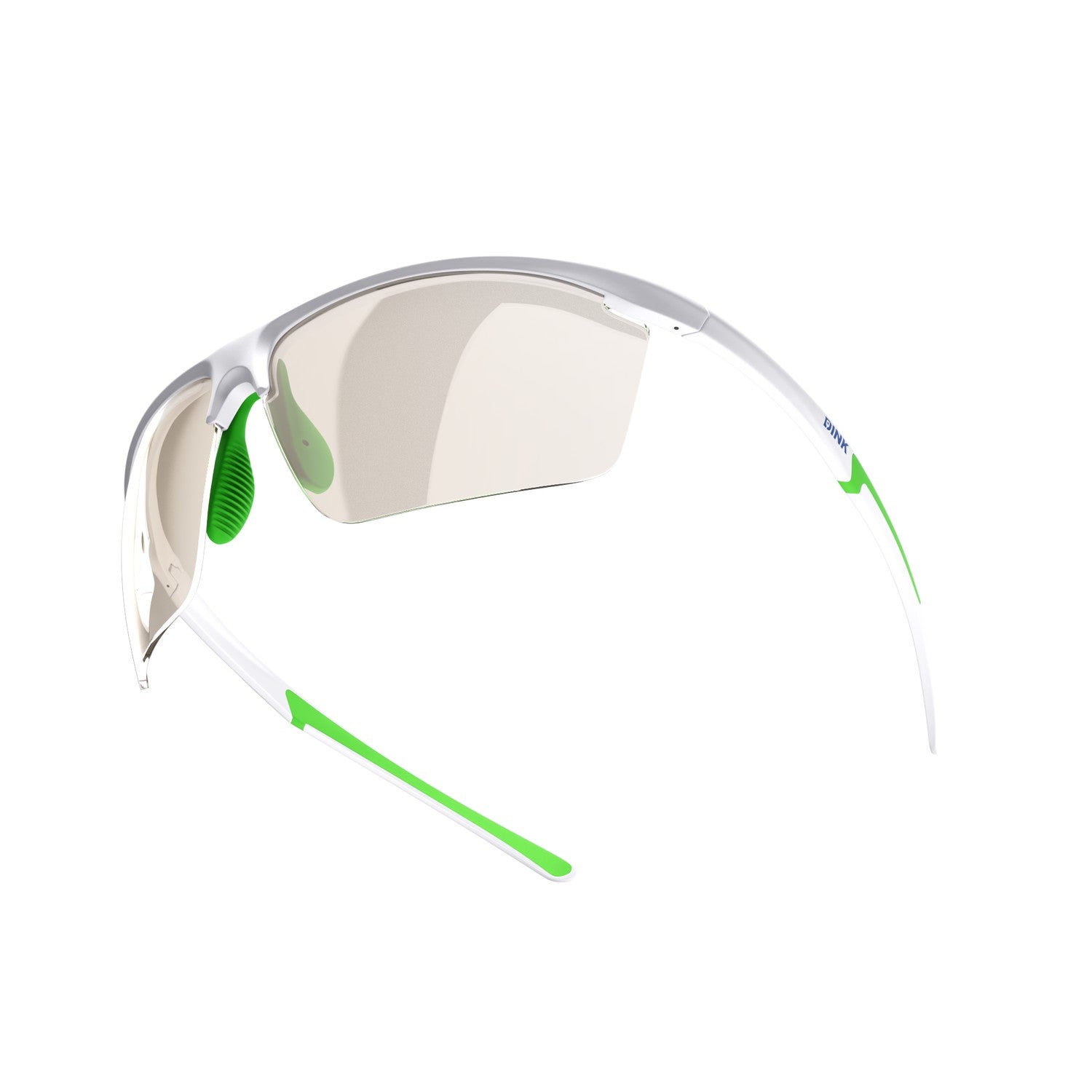 Daytona Petite Large RX Pickleball Sunglasses - White/Green