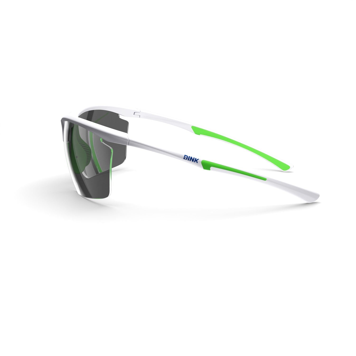 Daytona Petite Large RX Sunglasses - White/Green