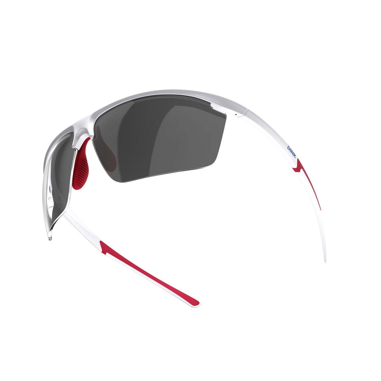 Daytona Petite Large RX Sunglasses - White/Red