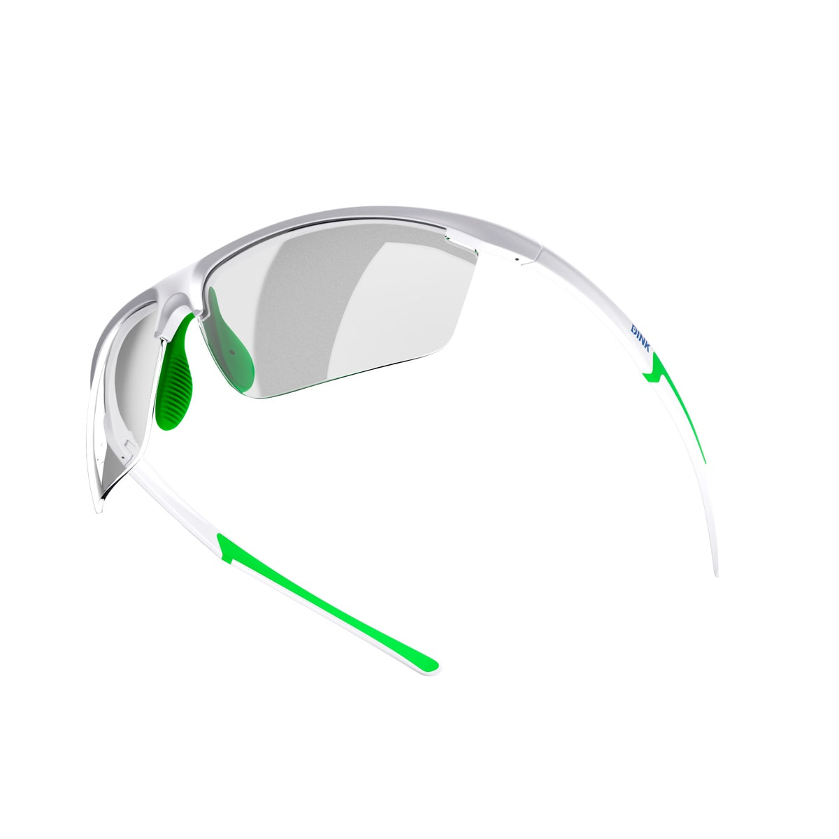 Daytona Petite Sunglasses - White/Green