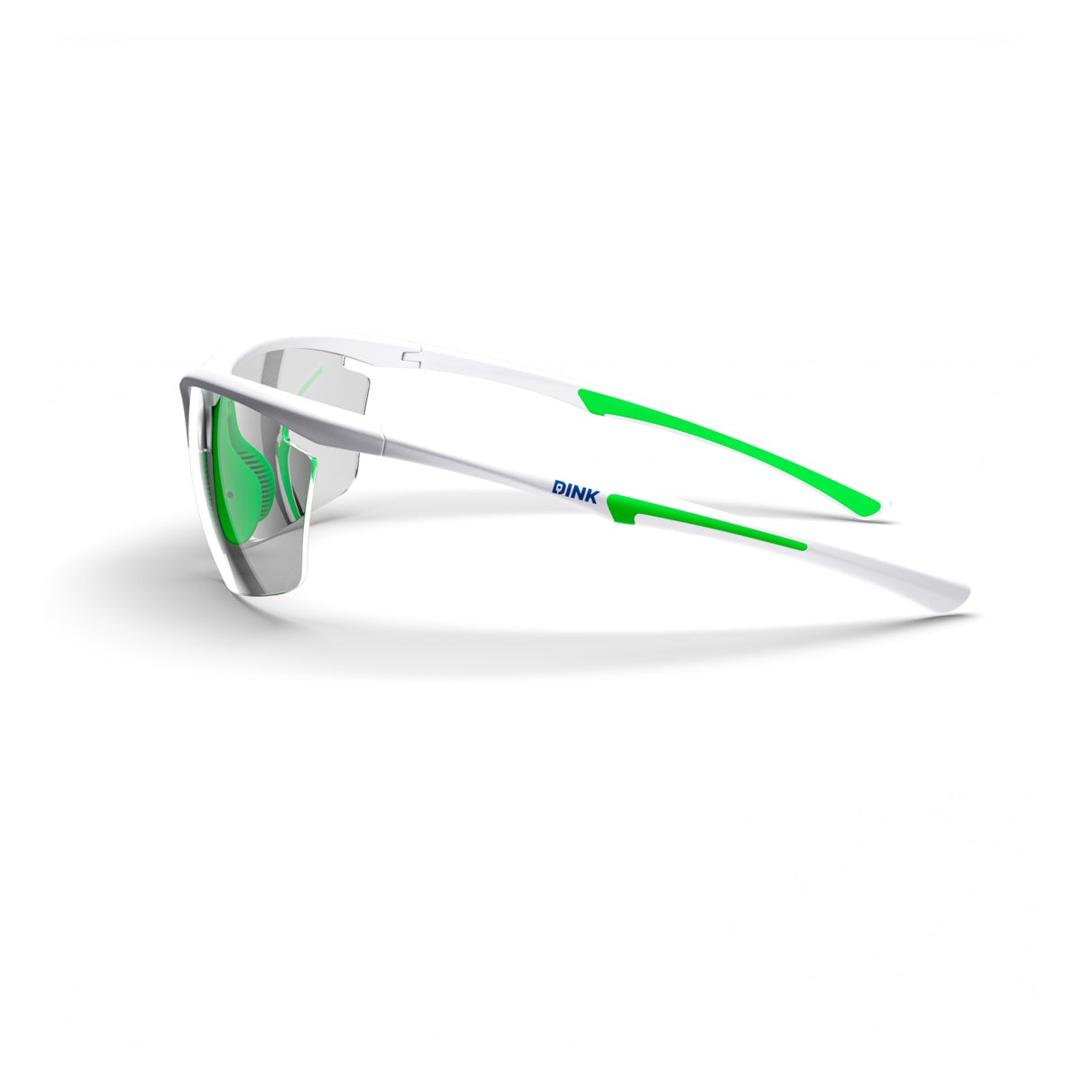 Daytona Petite Pickleball Sunglasses - White/Green
