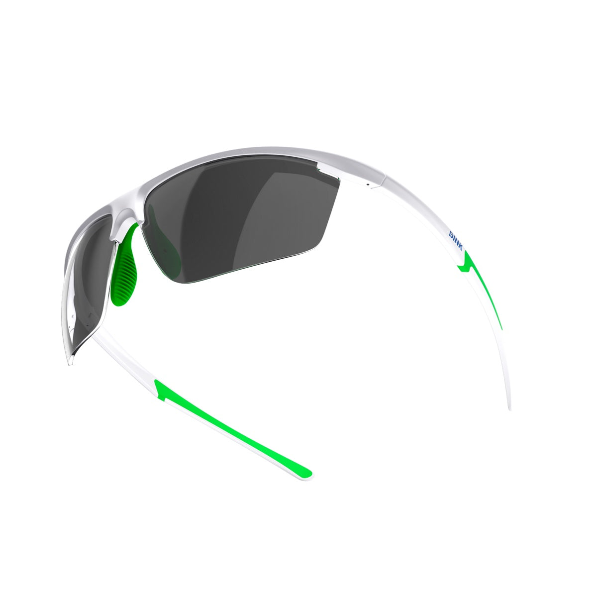 Daytona Petite Sunglasses - White/Green