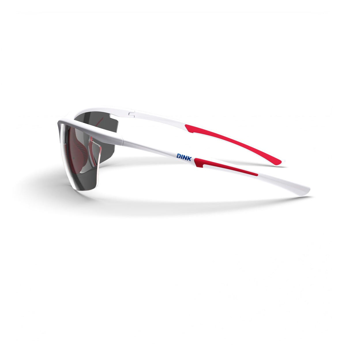 Daytona Petite Pickleball Sunglasses - White/Red